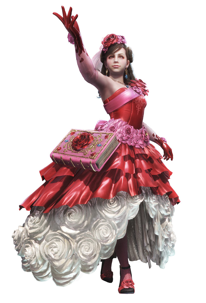 Handler Full Bloom Costume Artwork from Monster Hunter: World