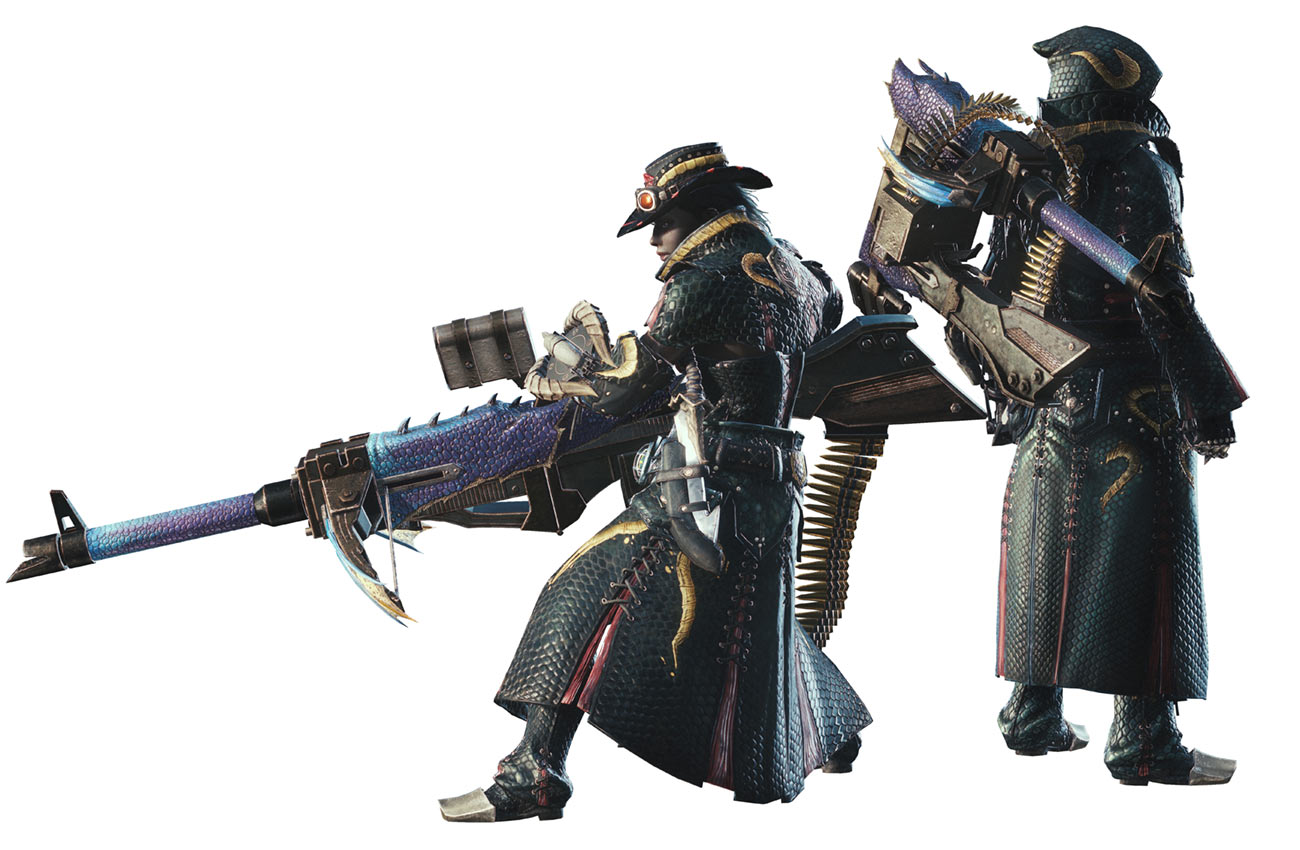 Heavy Bowgun: Deadeye Destroyer Artwork from Monster Hunter: World