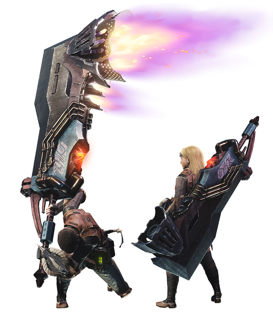 Impact 702 Weapon Render from Monster Hunter: World