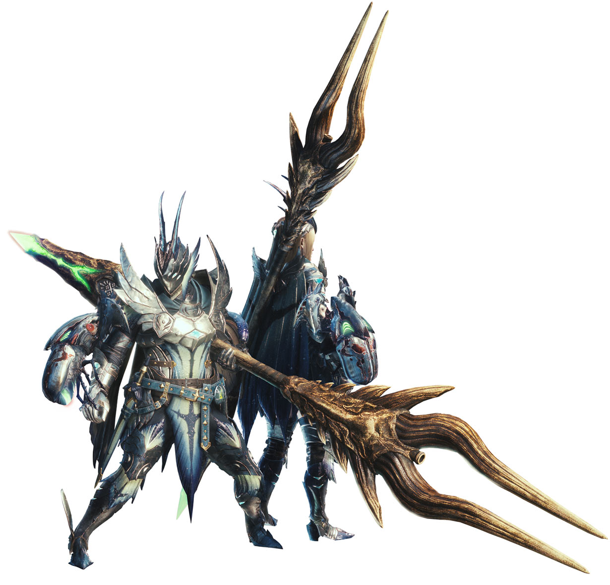Insect Glaive: Dragonseal Aldstaff Artwork from Monster Hunter: World