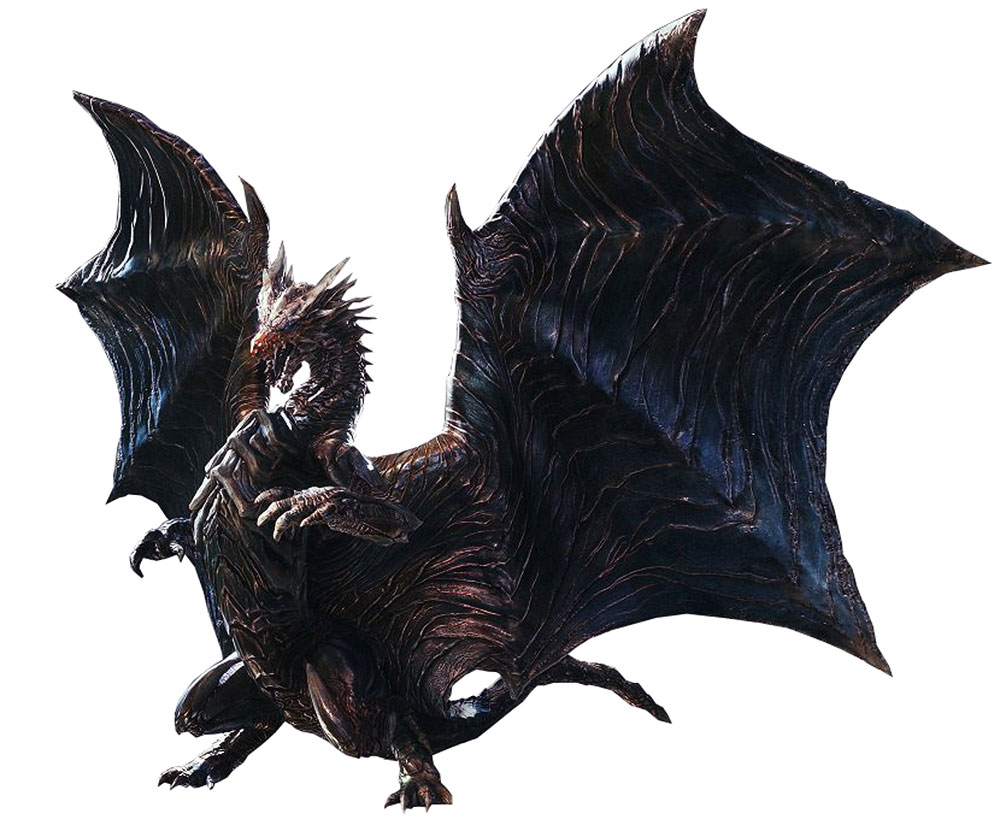 Kushala Daora Artwork from Monster Hunter: World