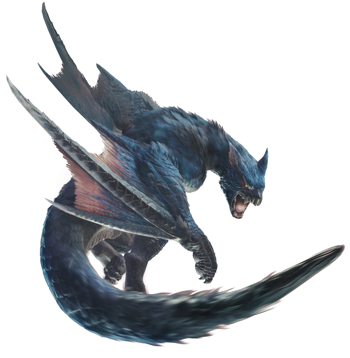 Nargacuga Artwork from Monster Hunter: World