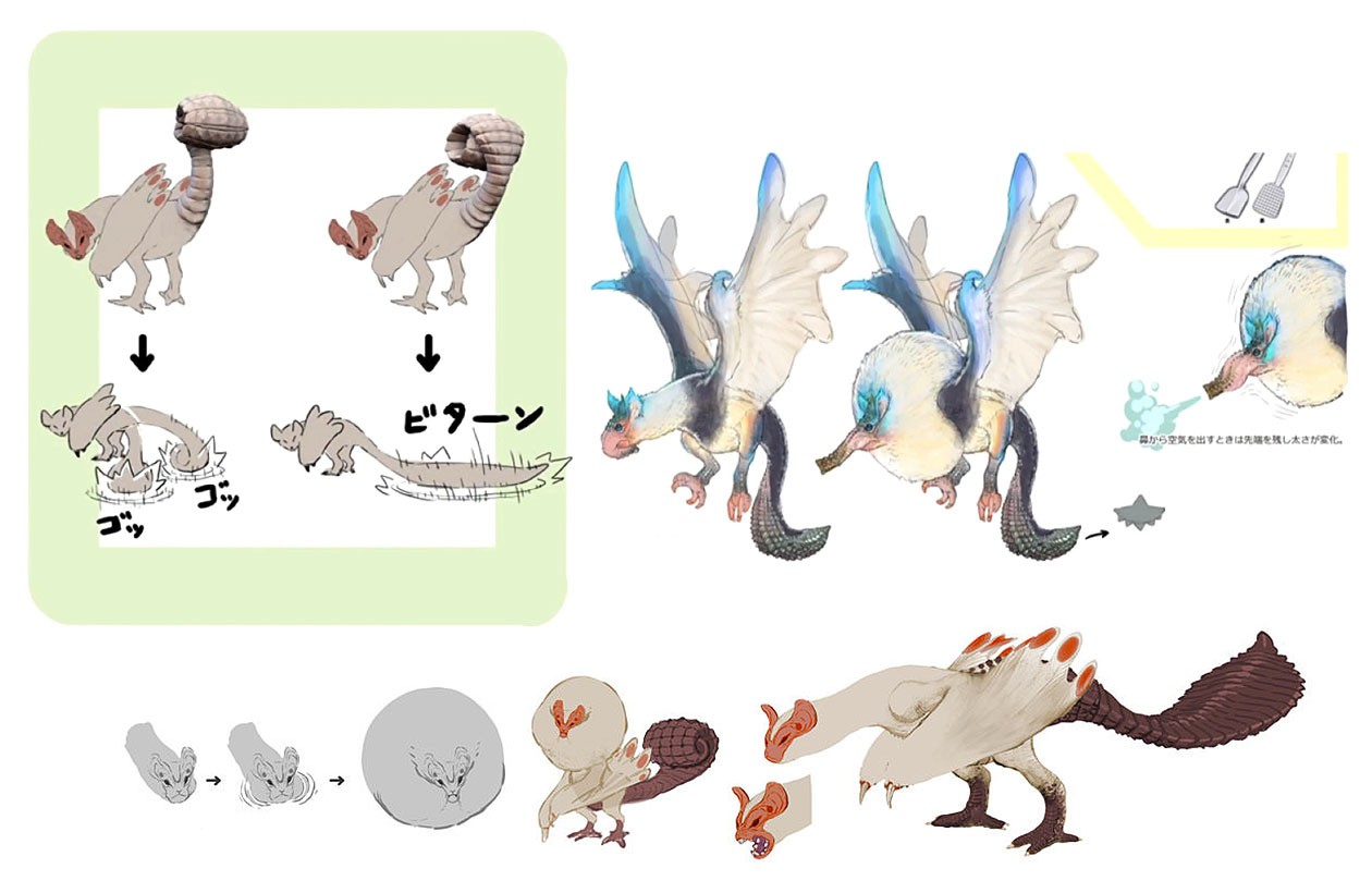 Paolumu Concept Artwork from Monster Hunter: World