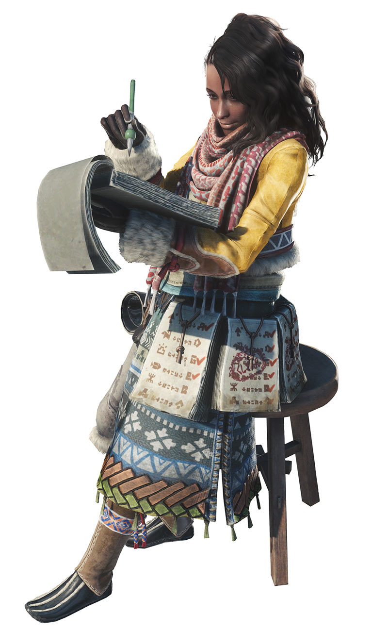 Provisions Manager Artwork from Monster Hunter: World
