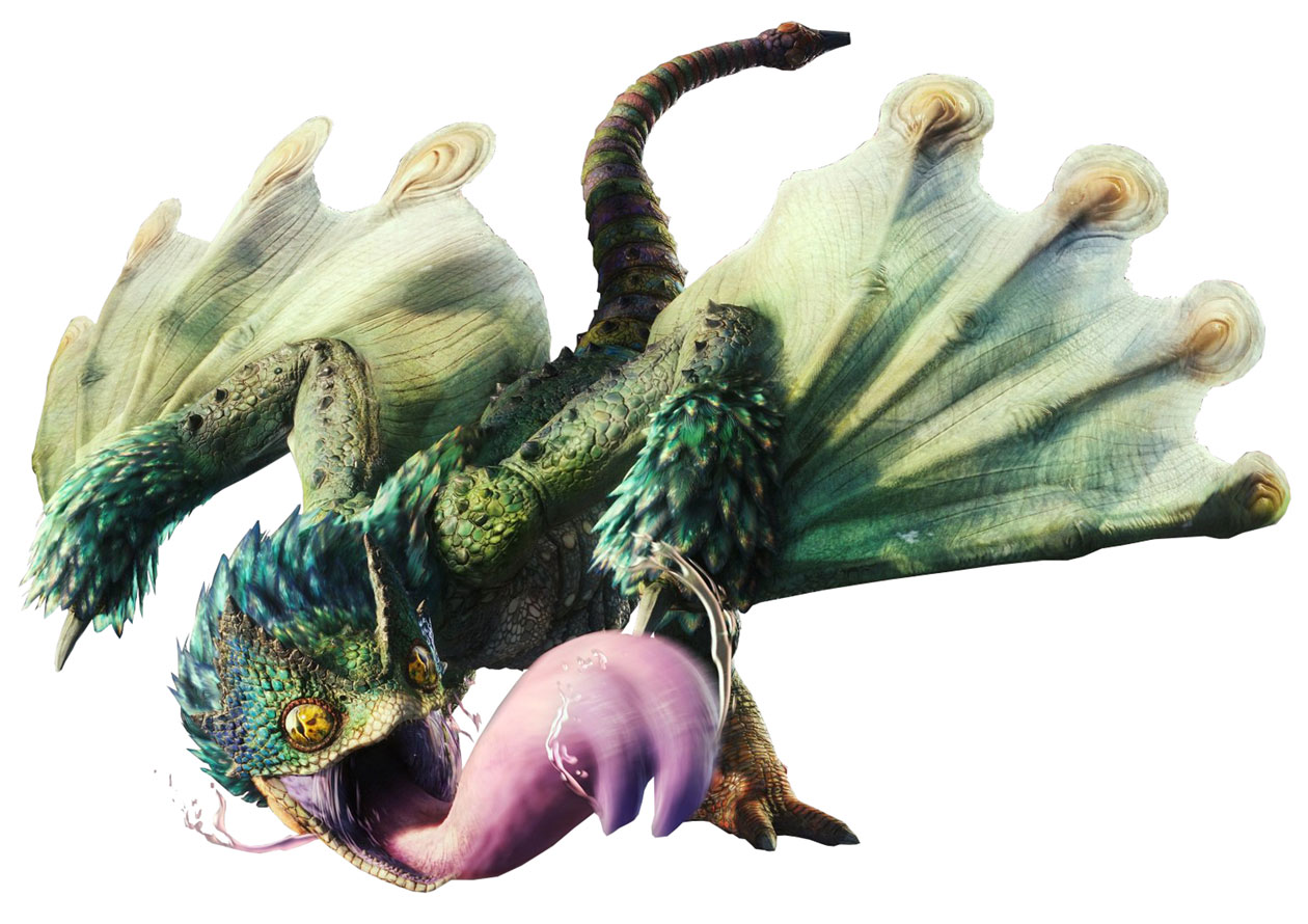 Pukei-Pukei Artwork from Monster Hunter: World