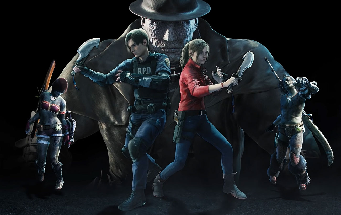 Resident Evil Crossover Artwork from Monster Hunter: World