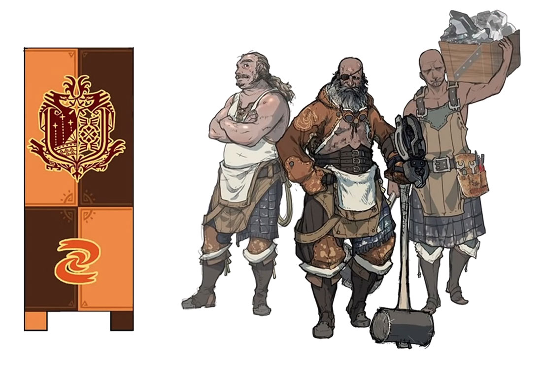 Second Fleet Artwork from Monster Hunter: World
