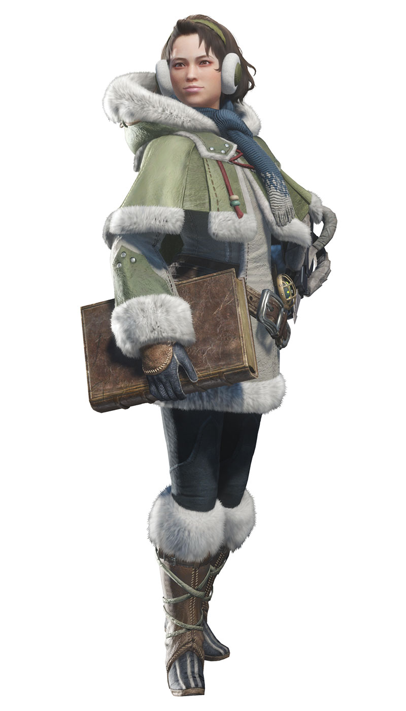 Serious Handler Artwork from Monster Hunter: World