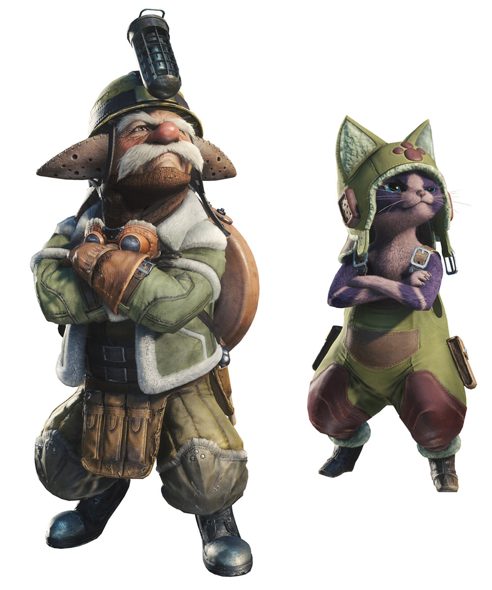 Tech Chief Artwork from Monster Hunter: World