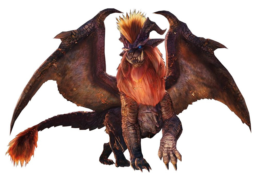 Teostra Artwork from Monster Hunter: World