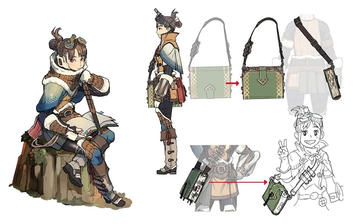 The Handler Artwork from Monster Hunter: World