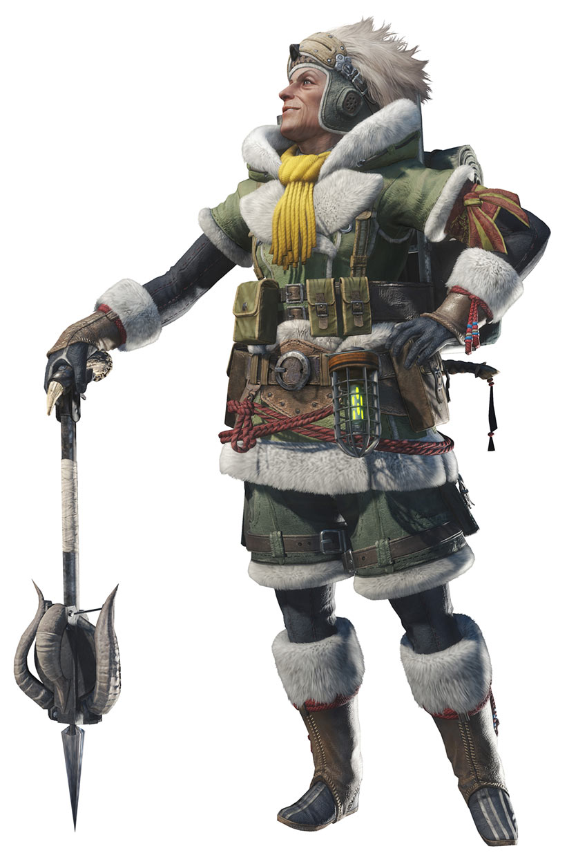 The Tracker Artwork from Monster Hunter: World