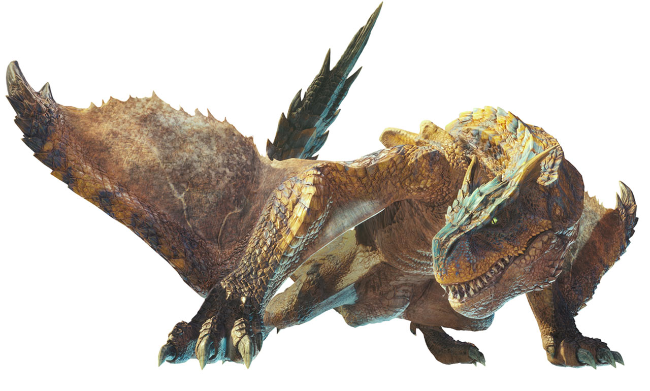 Tigrex Artwork from Monster Hunter: World