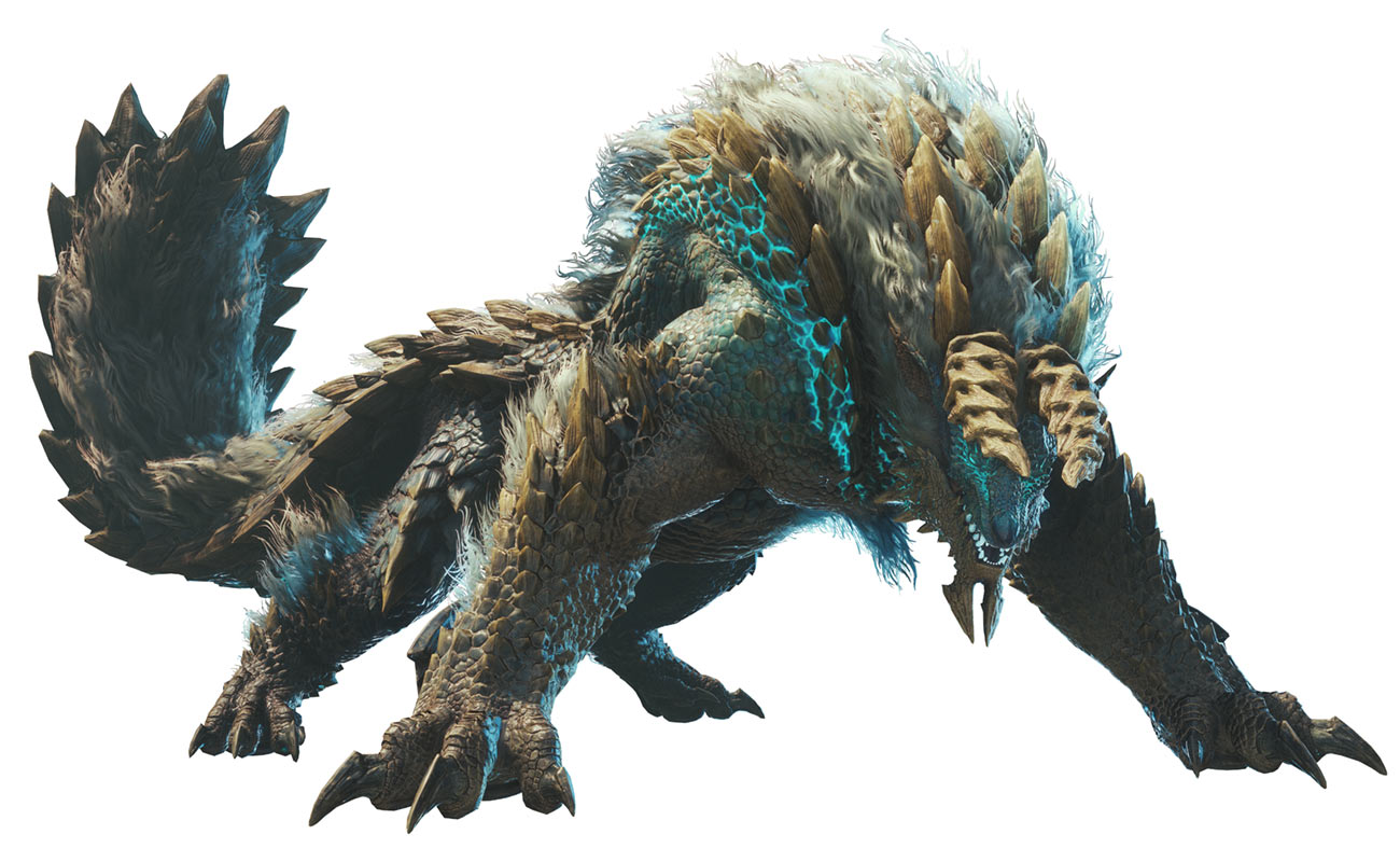 Zinogre Artwork from Monster Hunter: World