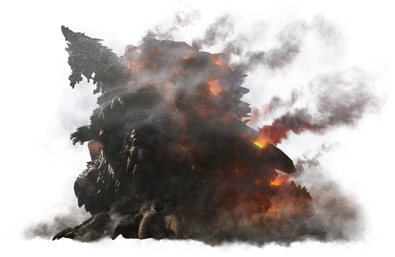Zorah Magdaros Artwork from Monster Hunter: World