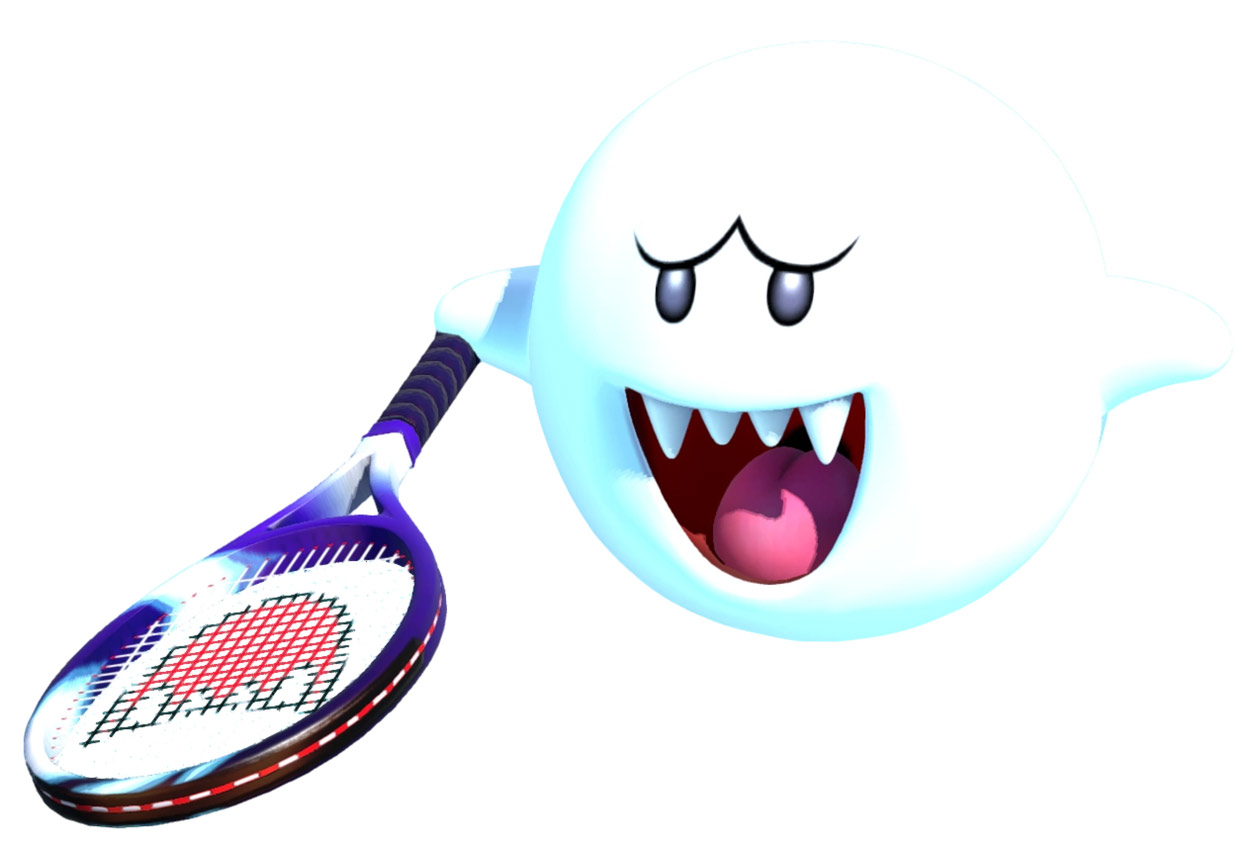 Boo Render from Mario Tennis Aces