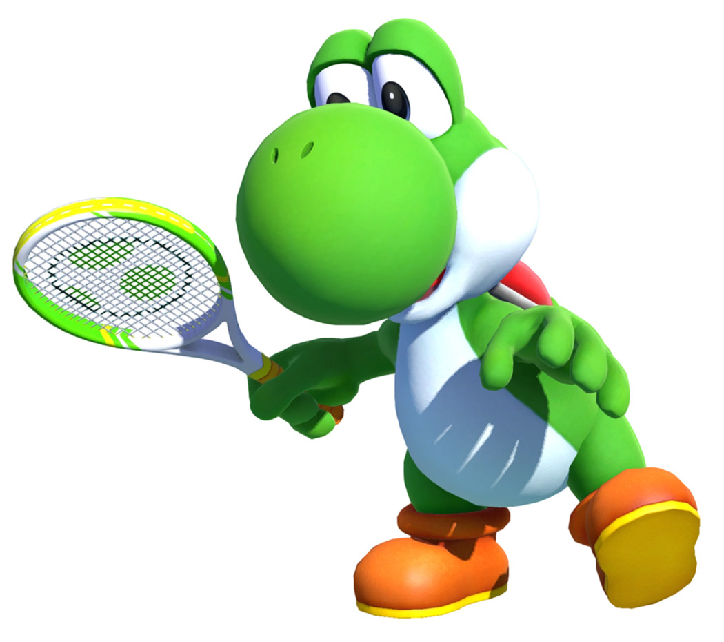Yoshi Render from Mario Tennis Aces