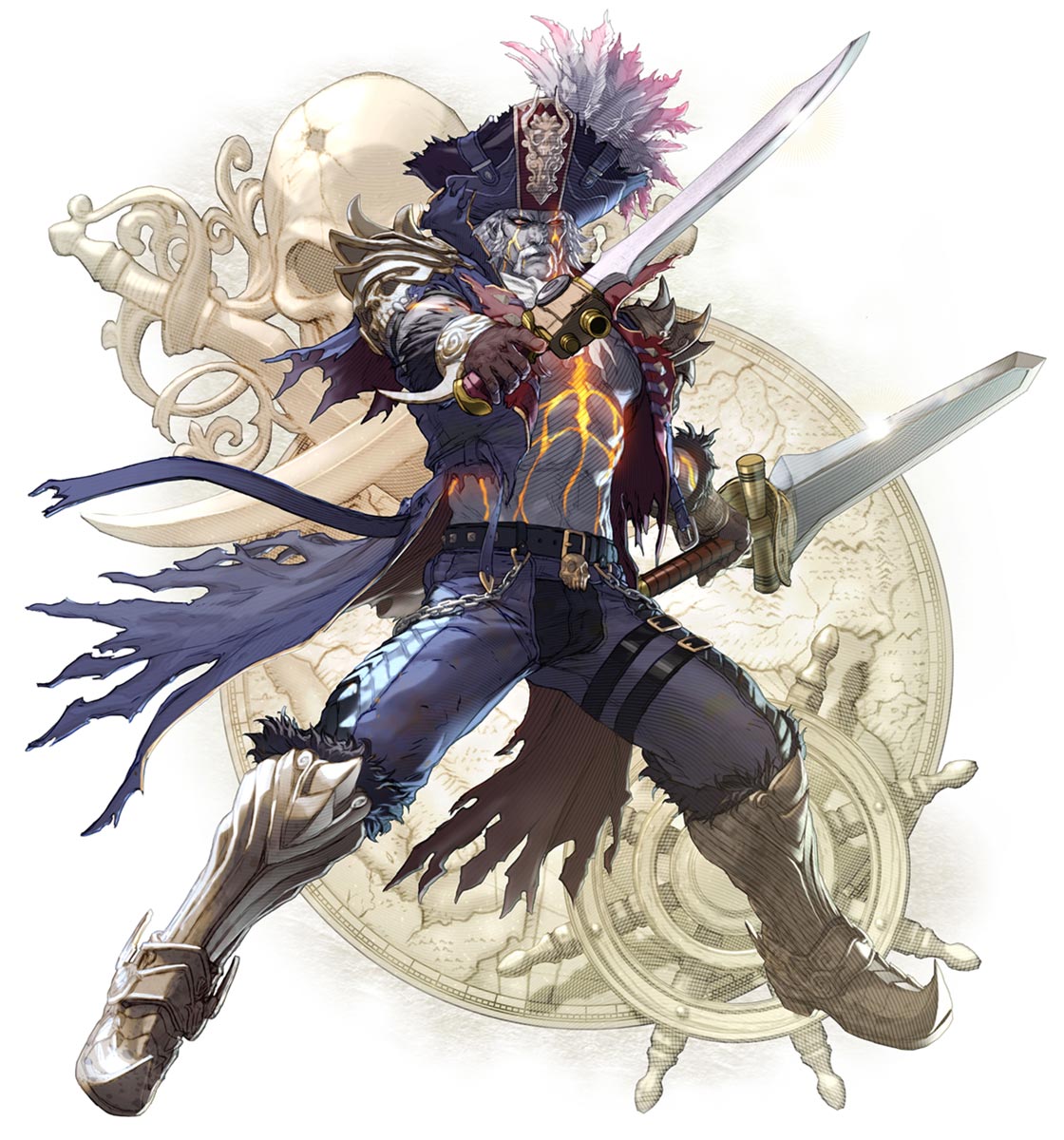 Cervantes Concept Art from Soulcalibur VI