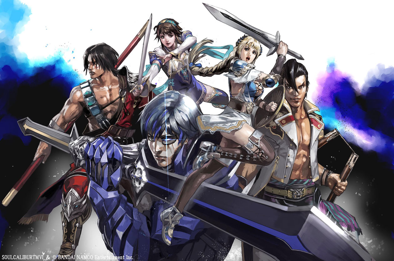 Characters Illustration Concept Art from Soulcalibur VI