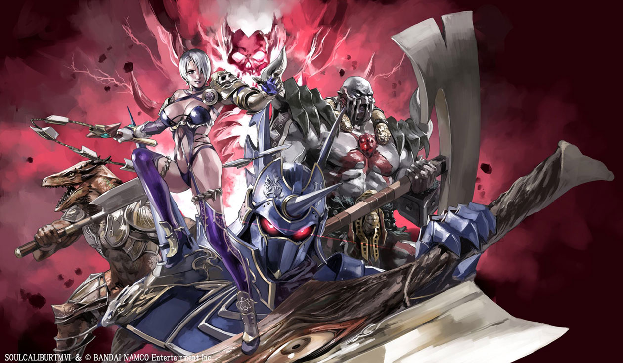 Characters Illustration Concept Art from Soulcalibur VI