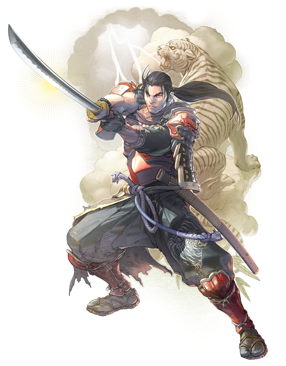 Heishiro Mitsurugi Concept Art from Soulcalibur VI