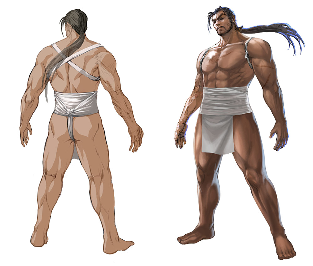 Mitsurugi Armor Break Concept Art from Soulcalibur VI
