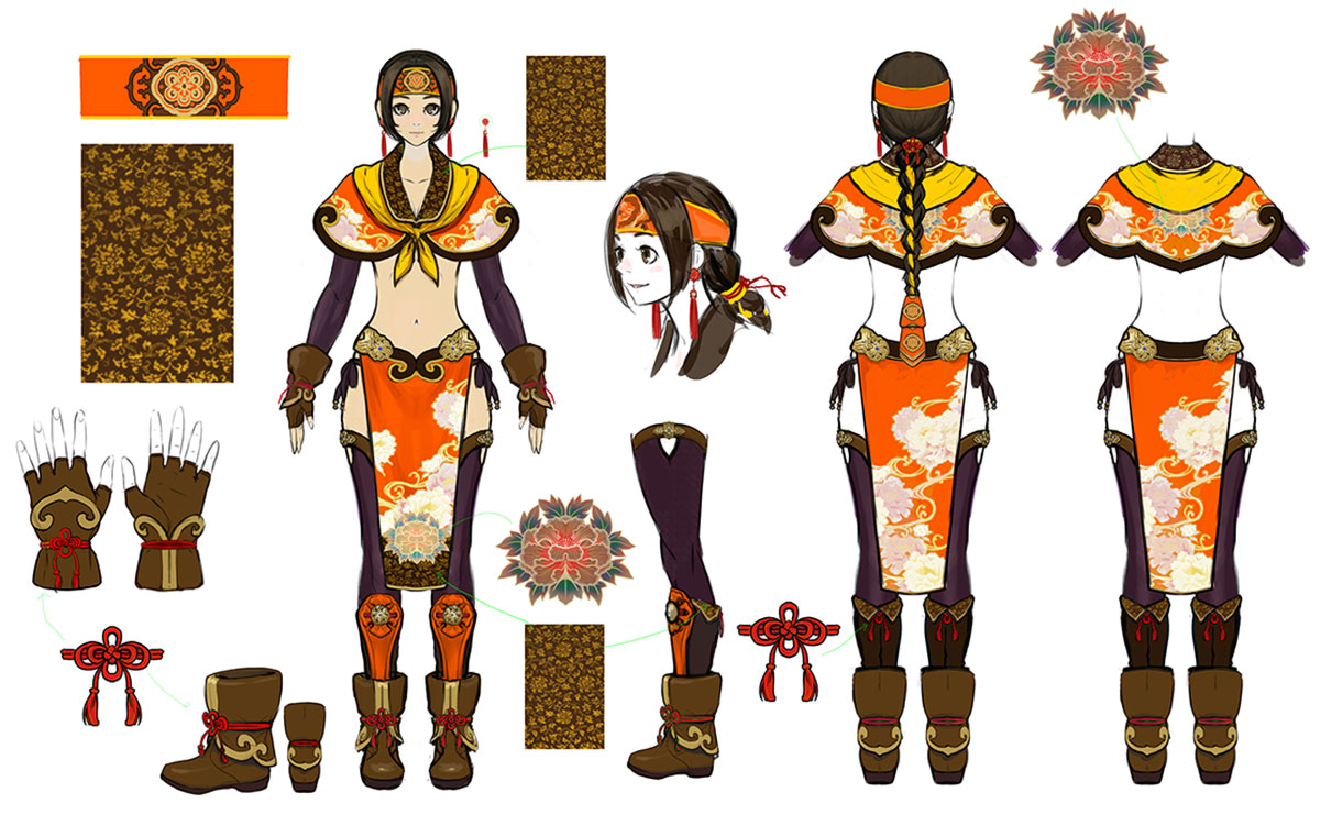 Seong Mi-na Concept Artwork from Soulcalibur VI