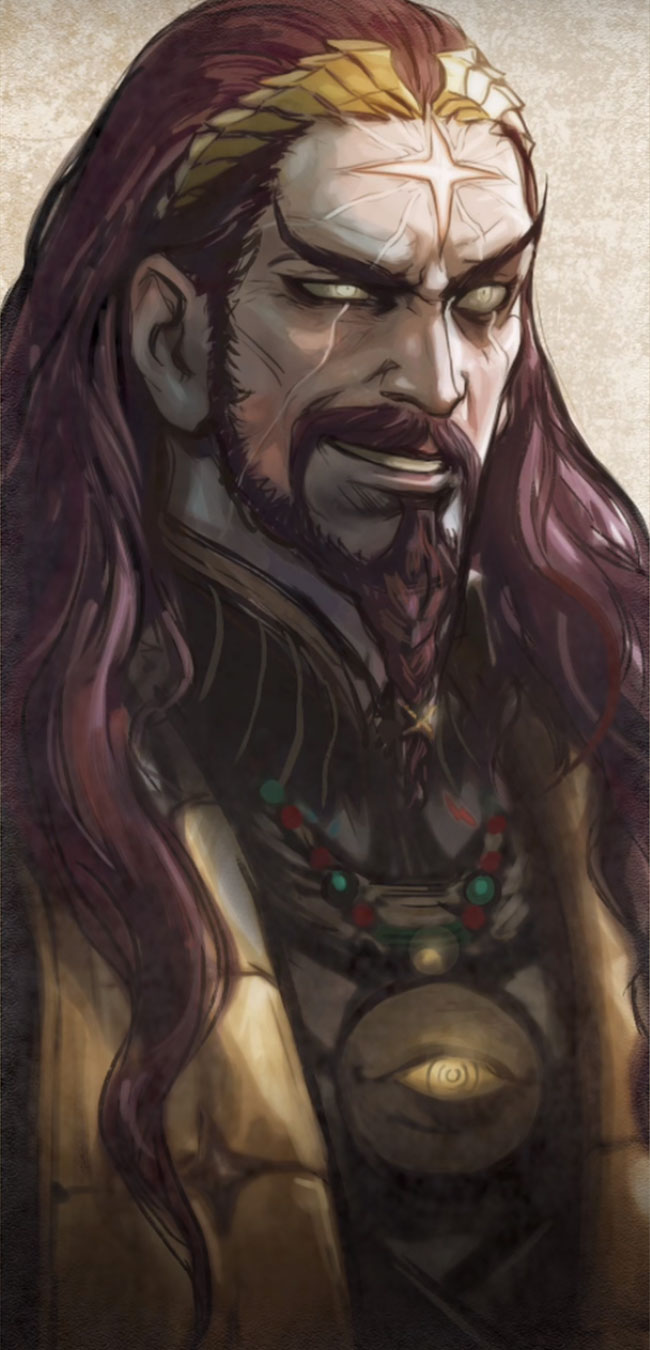 Azwel Story Portrait Concept Art from Soulcalibur VI