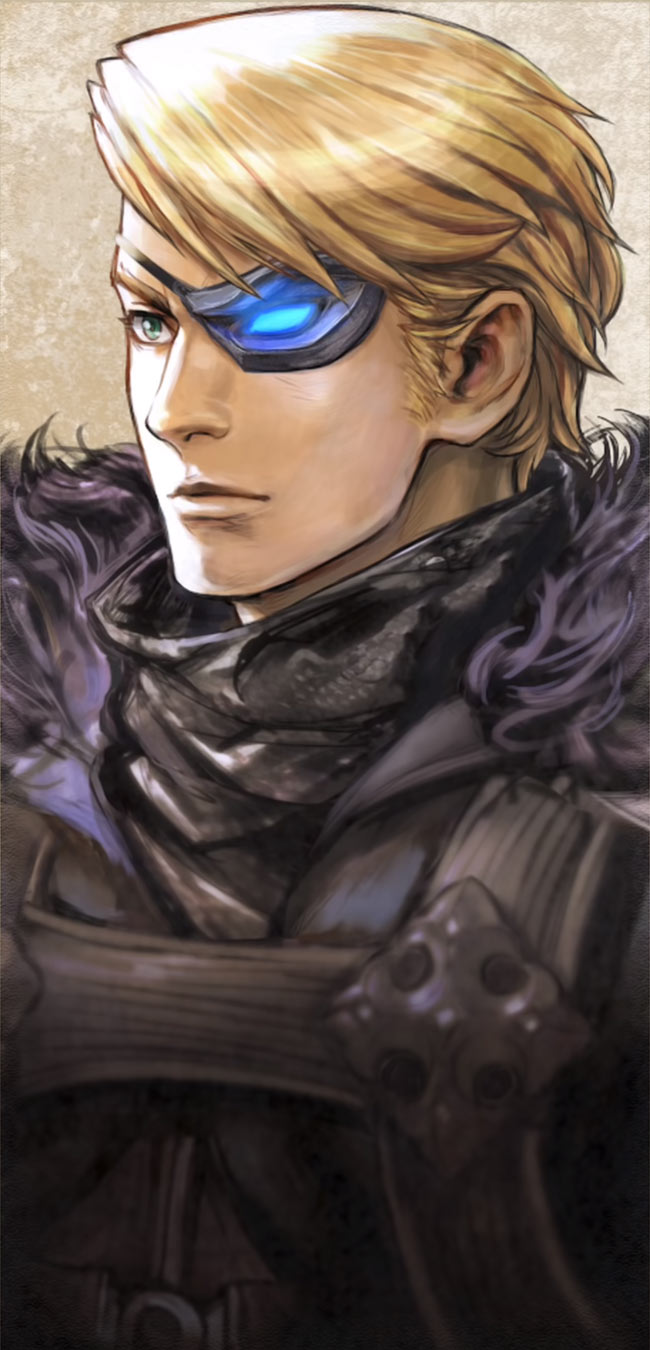 Curtis Story Portrait Concept Art from Soulcalibur VI