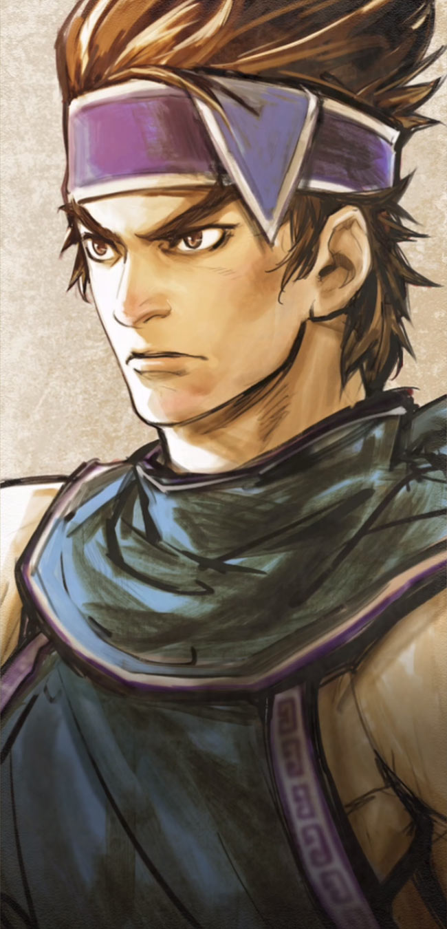 Hwang Story Portrait Concept Art from Soulcalibur VI