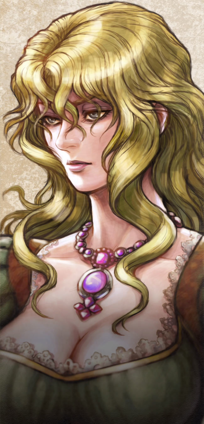 Sorceress Story Portrait Concept Art from Soulcalibur VI