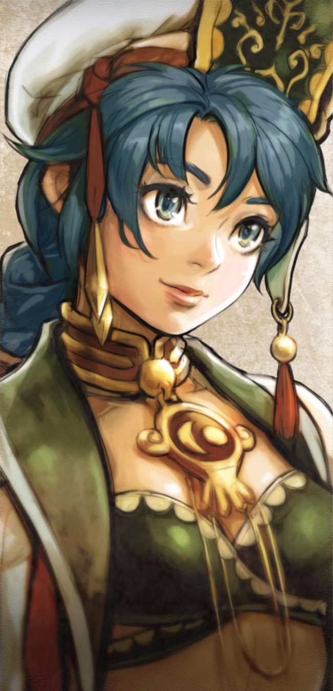 Talim Story Portrait Concept Art from Soulcalibur VI