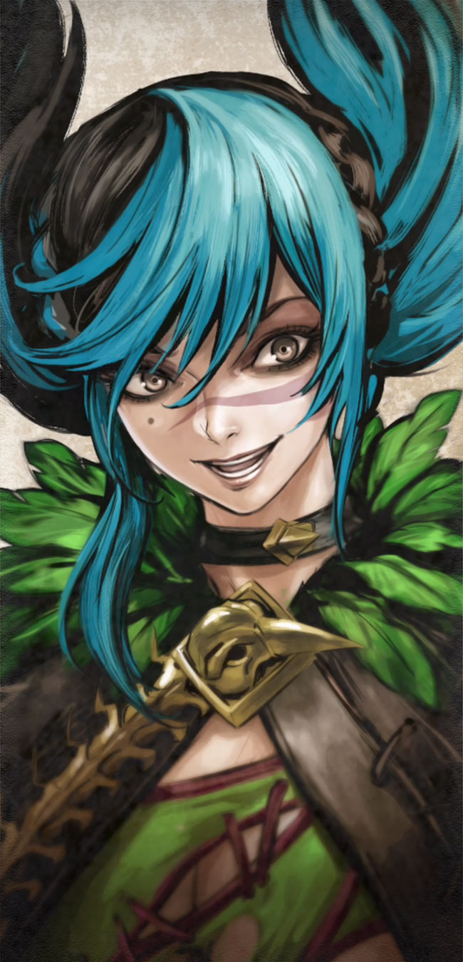 Tira Story Portrait Concept Art from Soulcalibur VI