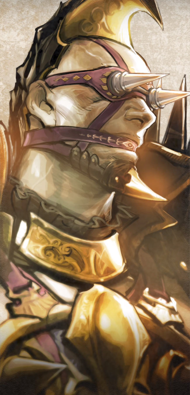 Voldo Story Portrait Concept Art from Soulcalibur VI