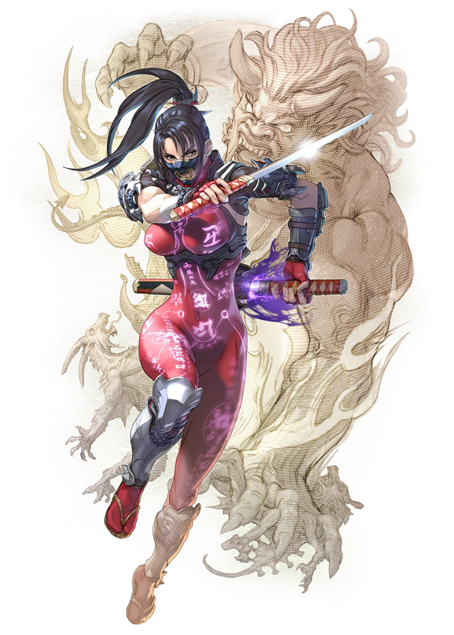Taki Concept Art from Soulcalibur VI