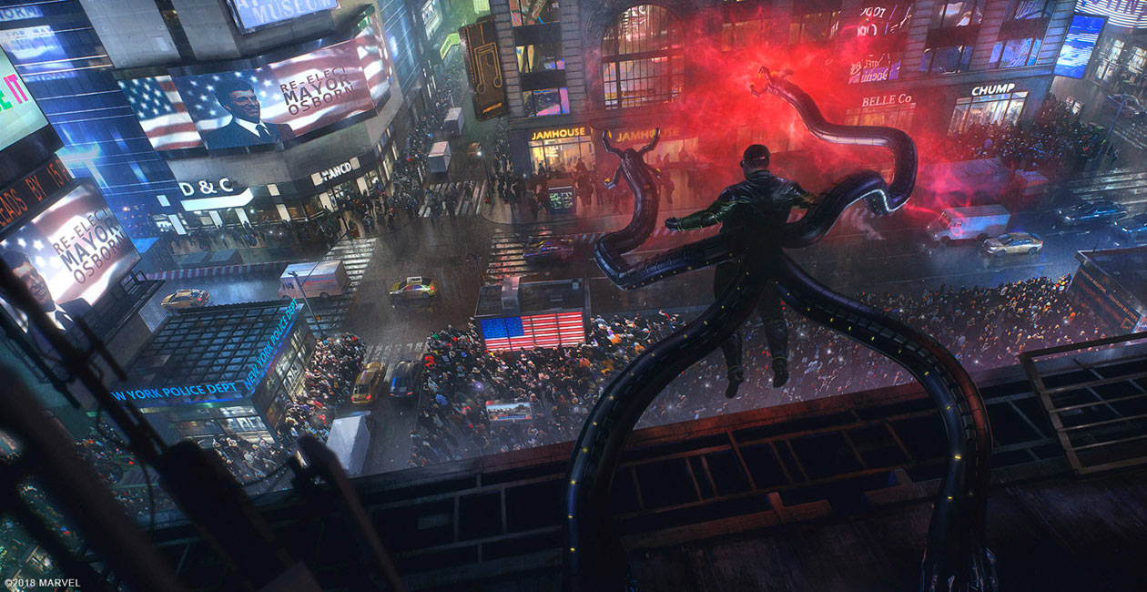 Dr. Octopus Devil's Breath Concept Art from Spider-Man (2018)
