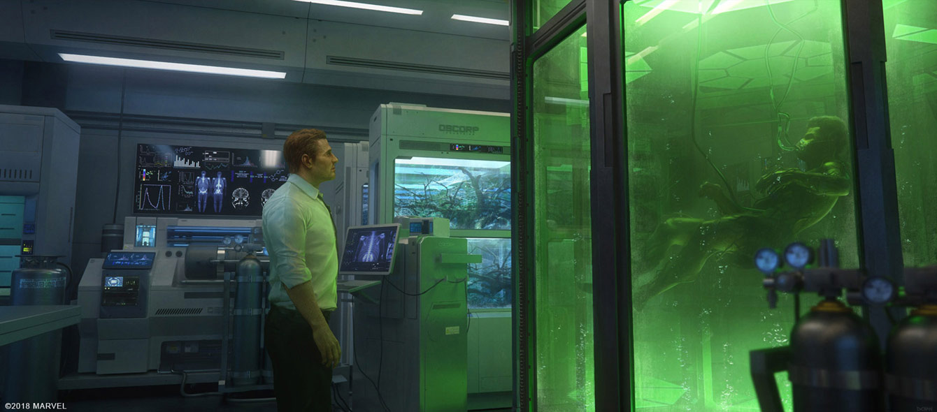 Harry Teaser Concept Art from Spider-Man (2018)