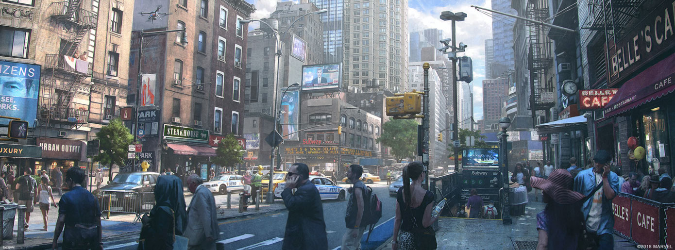 State of War Concept One from Spider-Man (2018)