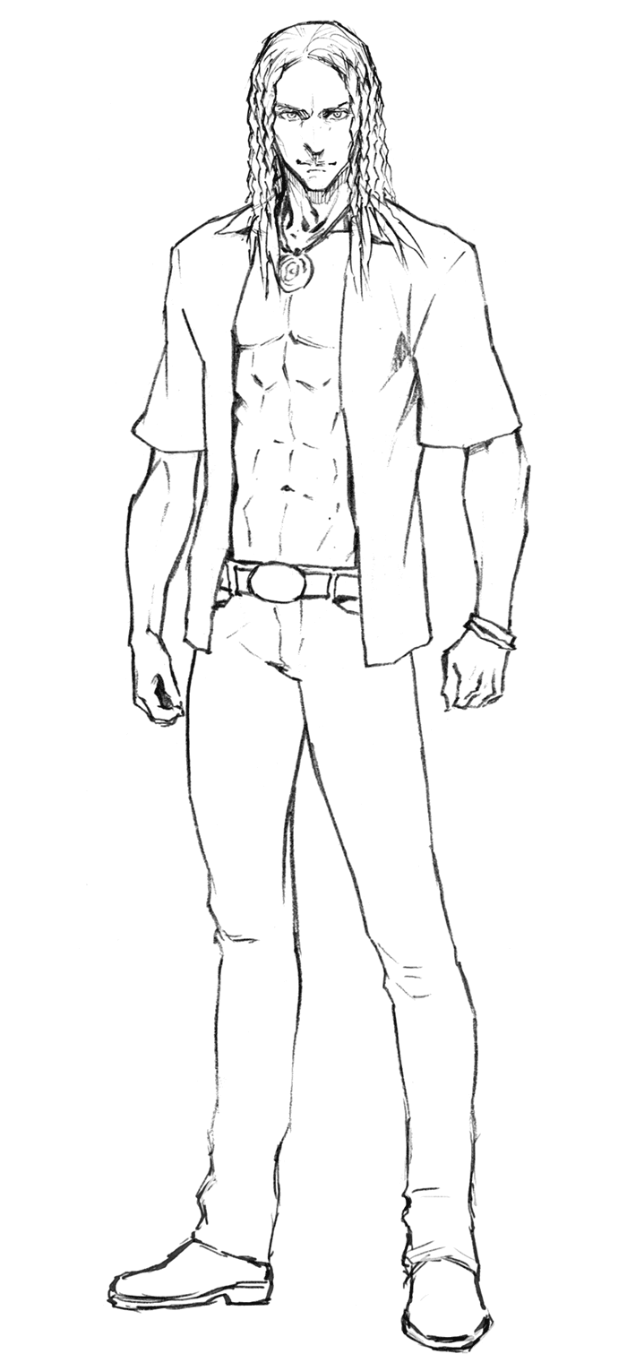 Character Sketch from Shin Megami Tensei Liberation Dx2