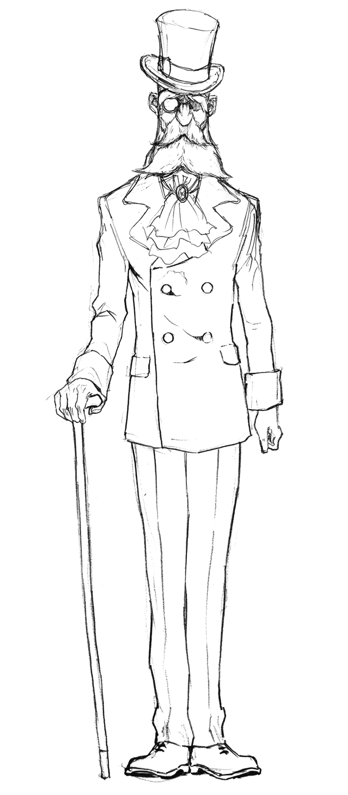 Einherjar Sketch from Shin Megami Tensei Liberation Dx2