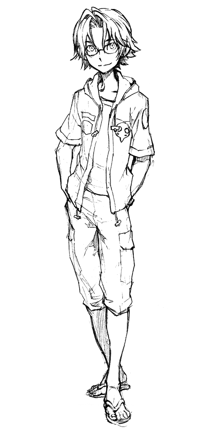 Shiang Sun Sketch from Shin Megami Tensei Liberation Dx2
