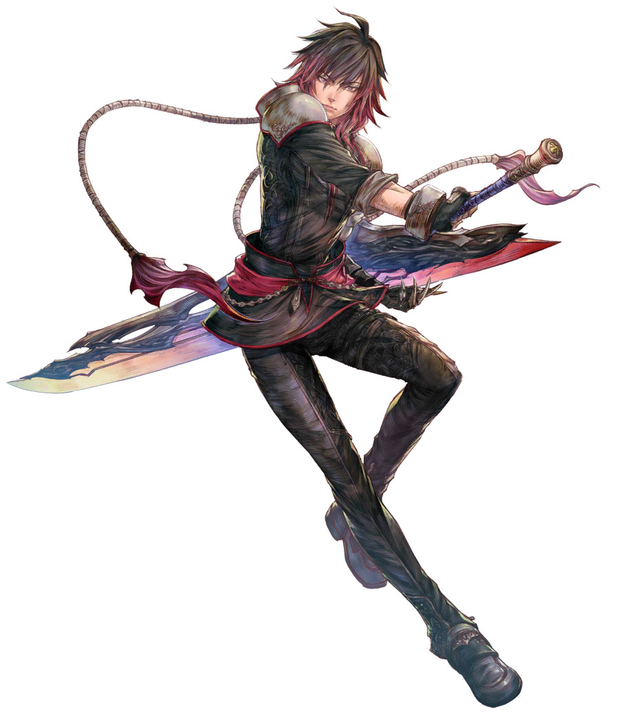 Black Command Albel Concept Art from Star Ocean: Anamnesis