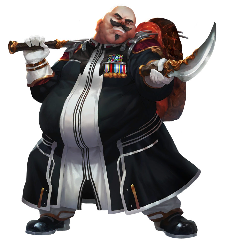 Deputy Director Shimada Concept Art from Star Ocean: Anamnesis