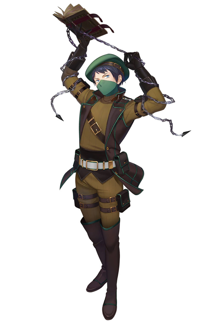 Manuscript Dominic Concept Art from Star Ocean: Anamnesis