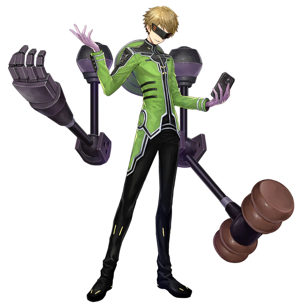 Strong Arm Haru Concept Art from Star Ocean: Anamnesis