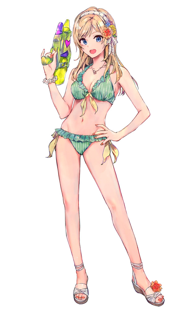 Beach Leanne Concept Art from Star Ocean: Anamnesis
