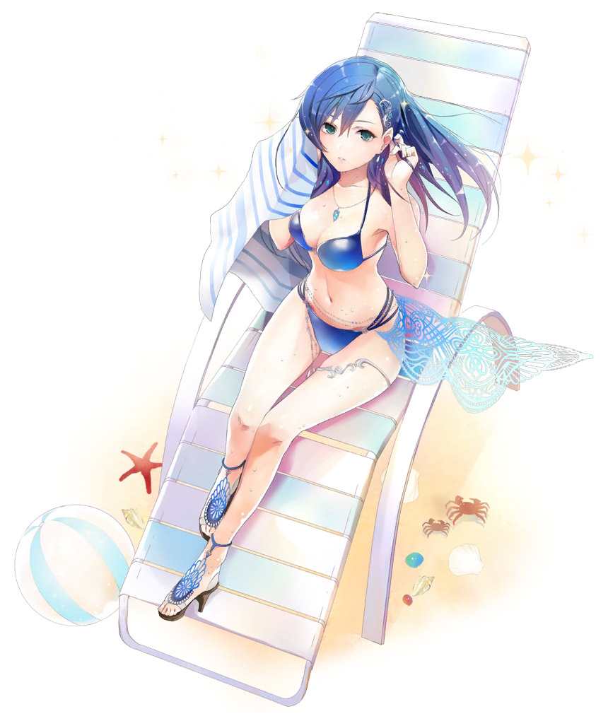 Beach Maria Concept Art from Star Ocean: Anamnesis