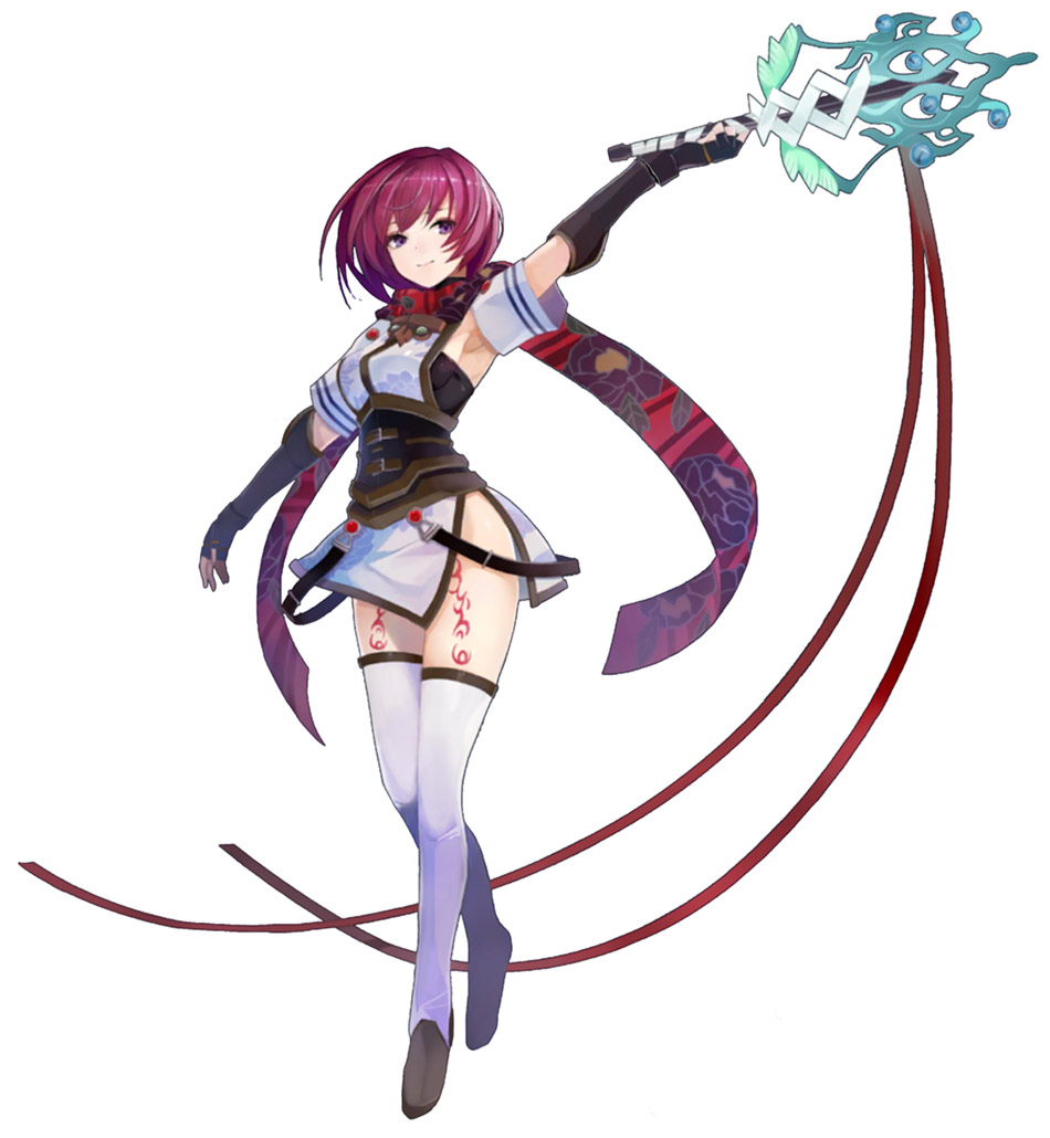Priestess Nel Concept Art from Star Ocean: Anamnesis