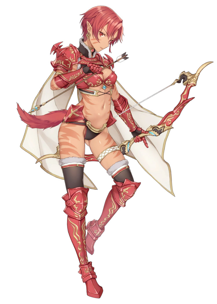 Crimson Grace Phia Concept Art from Star Ocean: Anamnesis