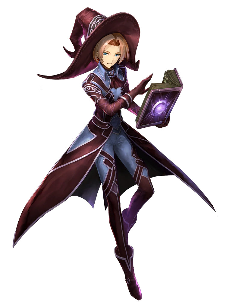 Manuscript Seth Concept Art from Star Ocean: Anamnesis